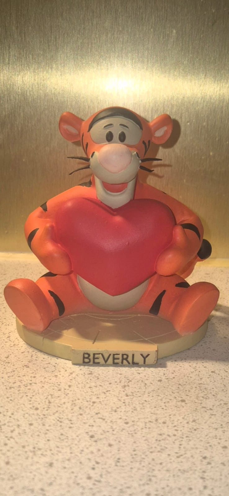 Tigrou « Beverly » — figurine impression 3D résine Cannes Yves Bardou