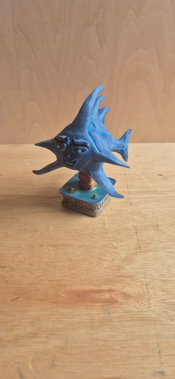 Poisson mystique — figurine impression 3D résine Cannes Yves Bardou